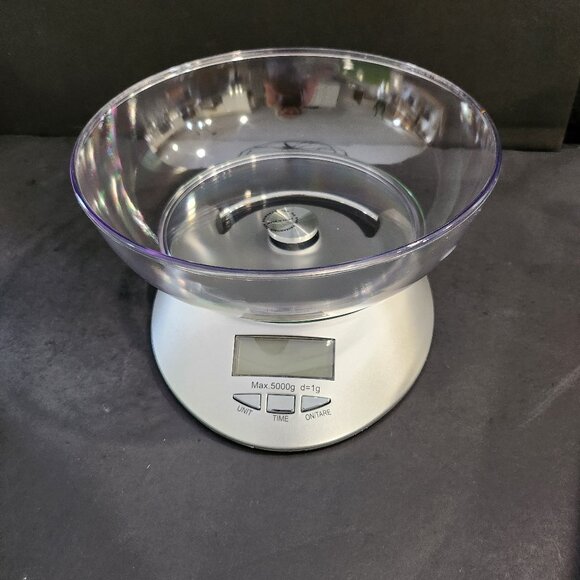 Real Appeal Electronic Food Scale New Inbox With Plastic Bowl - Picture 6 of 7